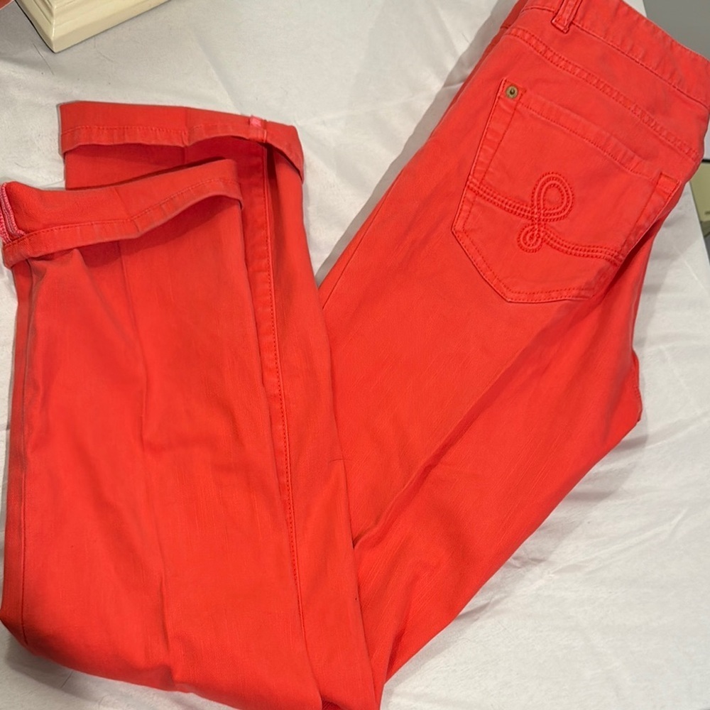 Lilly Pulitzer Women's Skinny Jeans - Vibrant Red‎